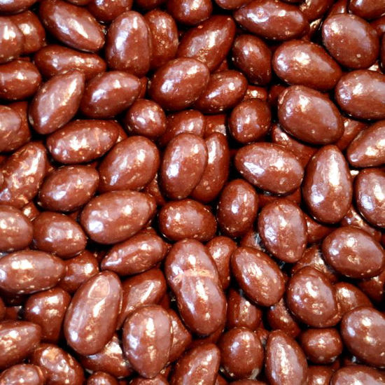 Picture of Organic Dark Chocolate Almonds