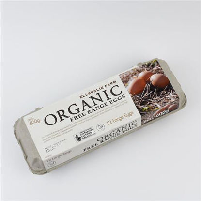 Picture of Organic Medium Eggs 1 doz 500g - pre-order ONLY