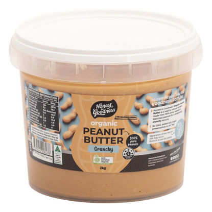 Picture of Organic Crunchy Peanut Butter 2kg
