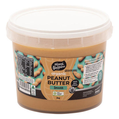 Picture of Organic Smooth Peanut Butter 2kg